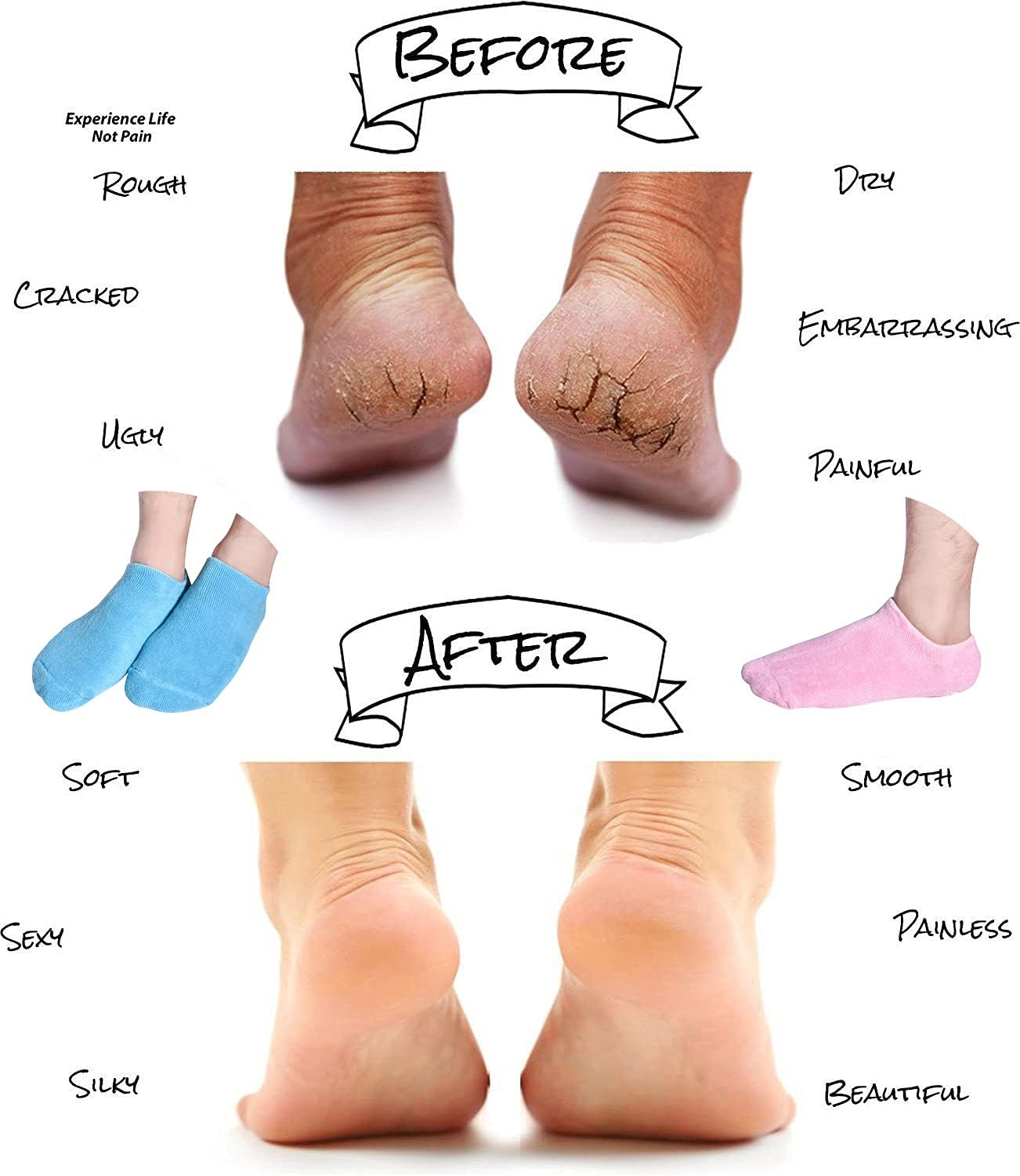 Spa Gel Socks