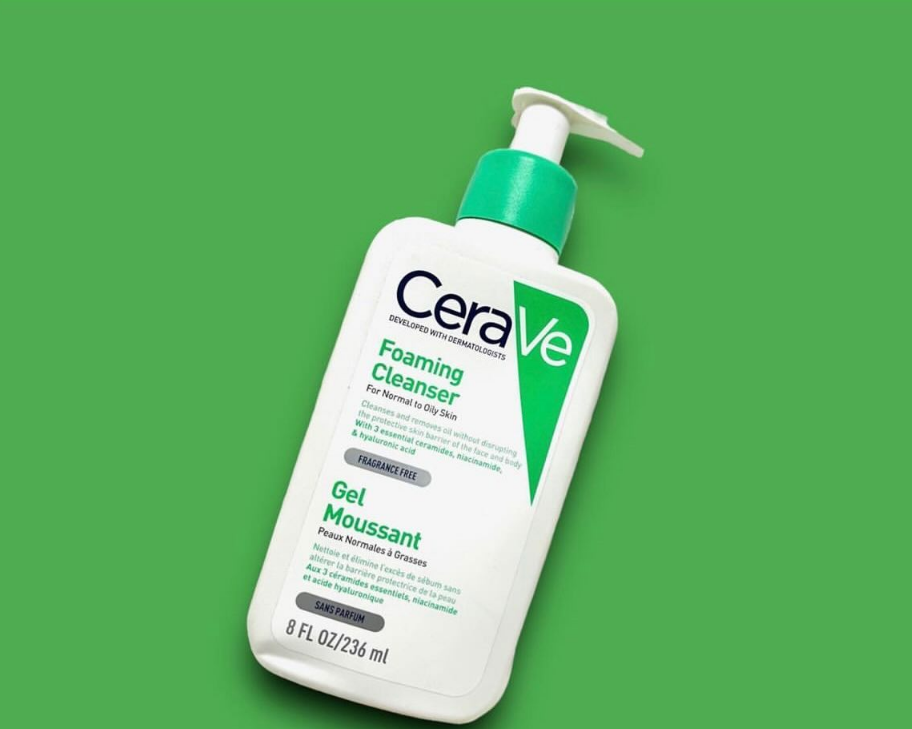 CeraVe Foaming facial Cleanser for Normal to Oily Skin (236 ml)