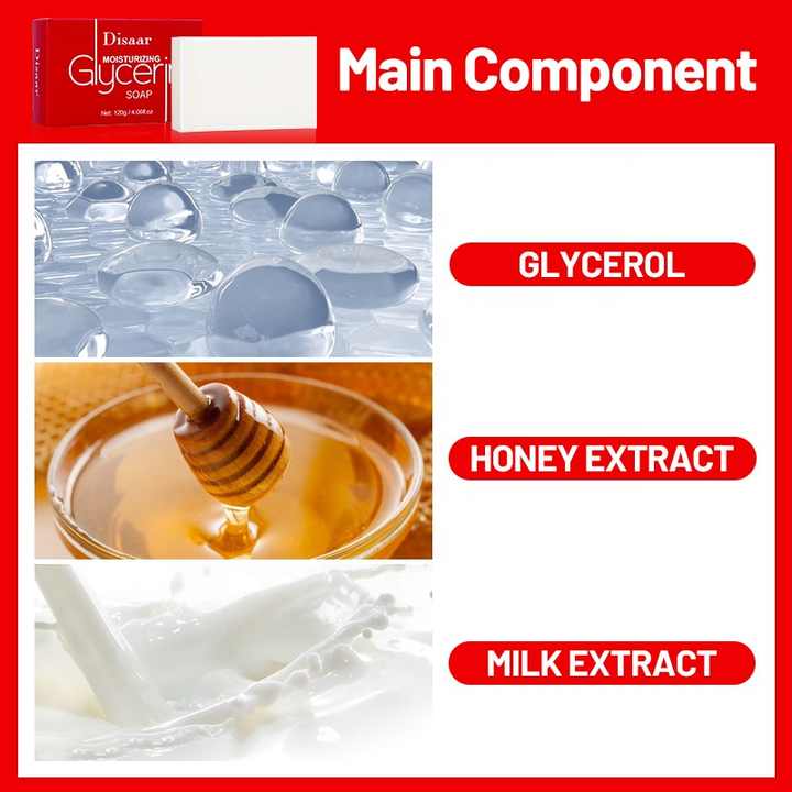 Disaar - Moisturizing Glycerin Soap (Original)