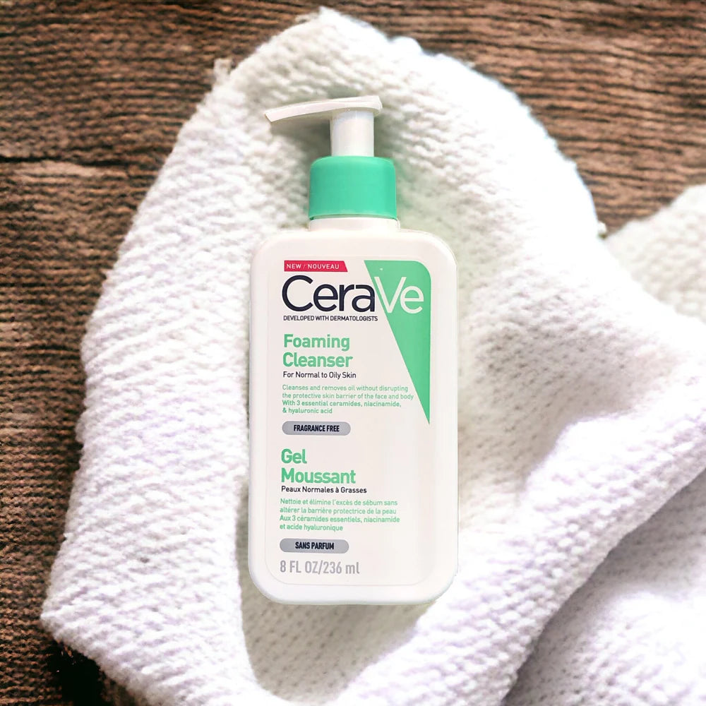 CeraVe Foaming facial Cleanser for Normal to Oily Skin (236 ml)