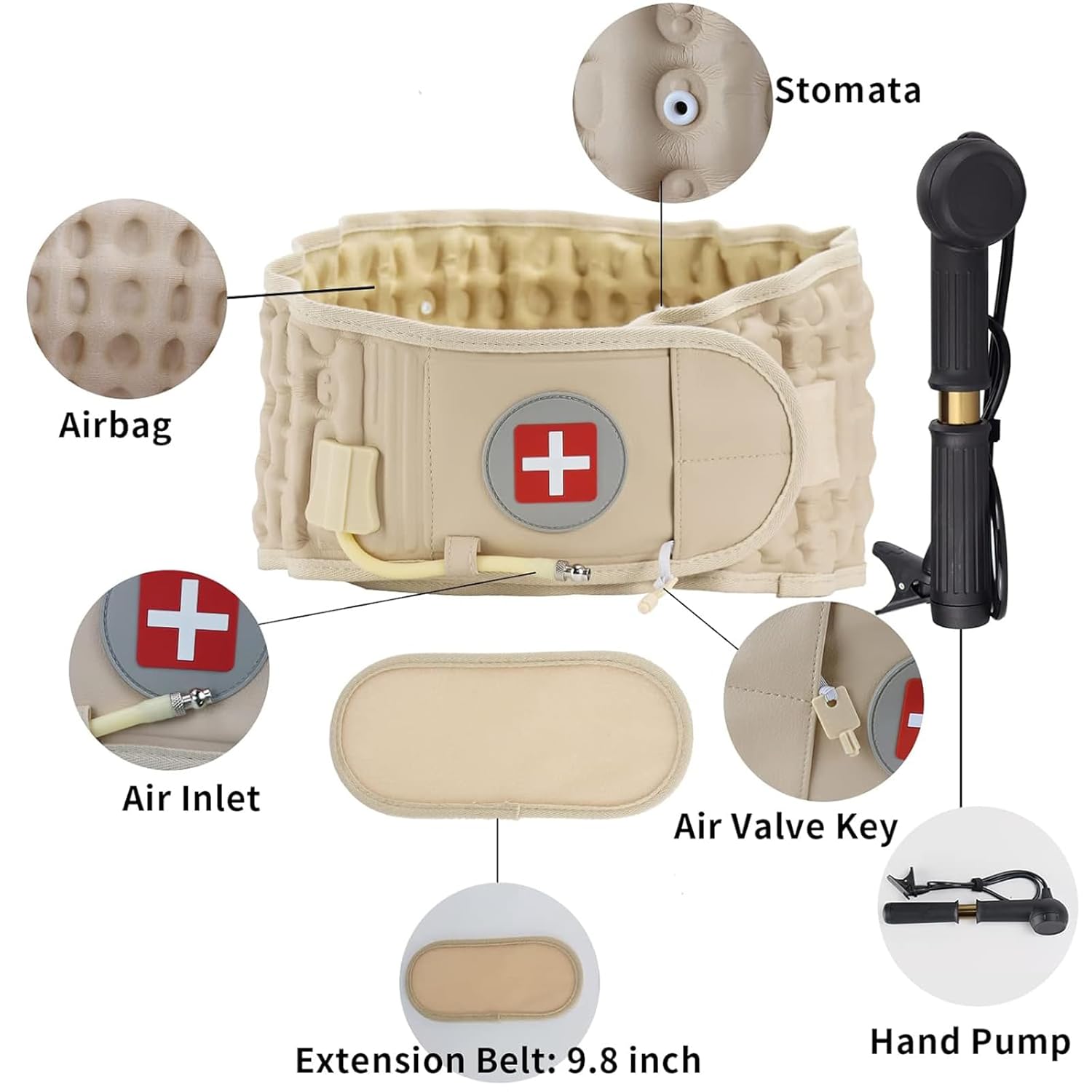 Spinal Air Traction Belt